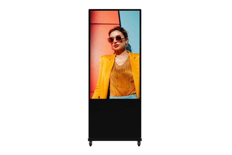 DS-D6055UT-D/S - Màn hình quảng cáo chân đứng cảm ứng 55 inch Hikvision